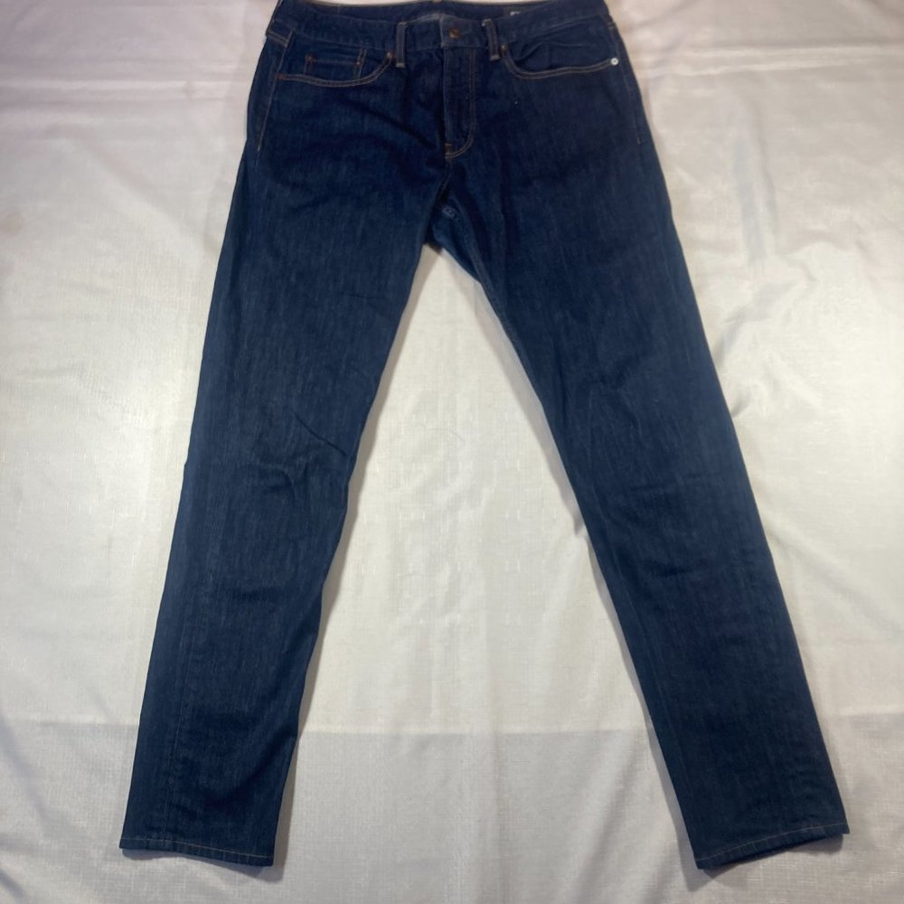 EUC! Two Pair Bonobos The Blue Jean Men's Jeans, Light & Dark Wash, Sz. 36 X 36 - Picture 12 of 16
